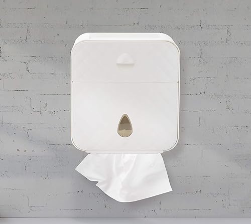 Miniatura 2 de Mind Reader Dispensador de pañuelos sin contacto, dispensador de pañuelos de montaje en pared, servilleta, dispensador de toallas de papel para