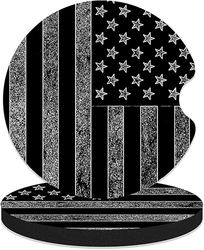 Posavasos de automóvil para portavasos, paquete de 2 posavasos de goma universales antideslizantes para hombres, accesorios para el interior del