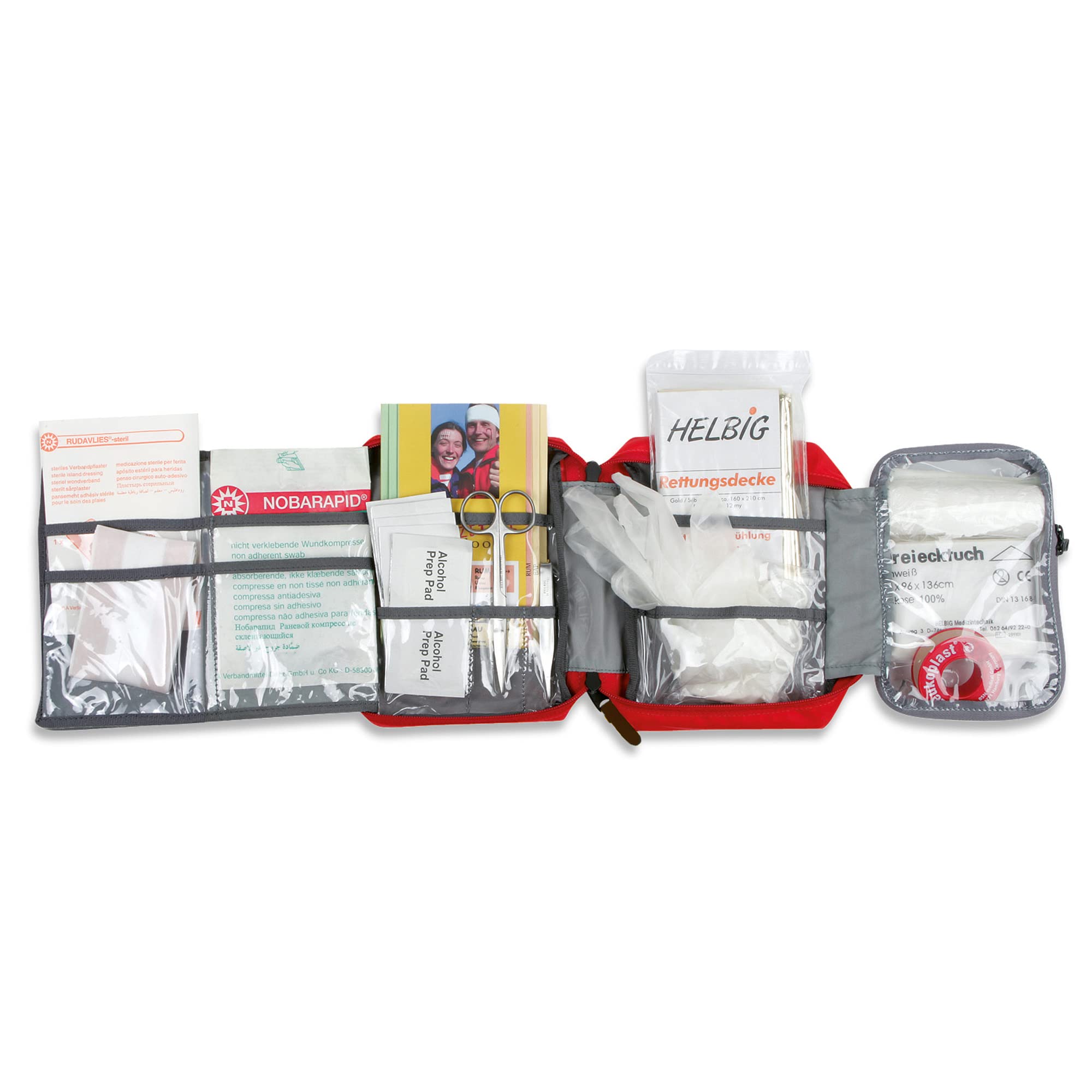 Tatonka Unisex – First Aid Compact Kit Primo Soccorso, Nero, 18 x 12,5 x 5,5 cm