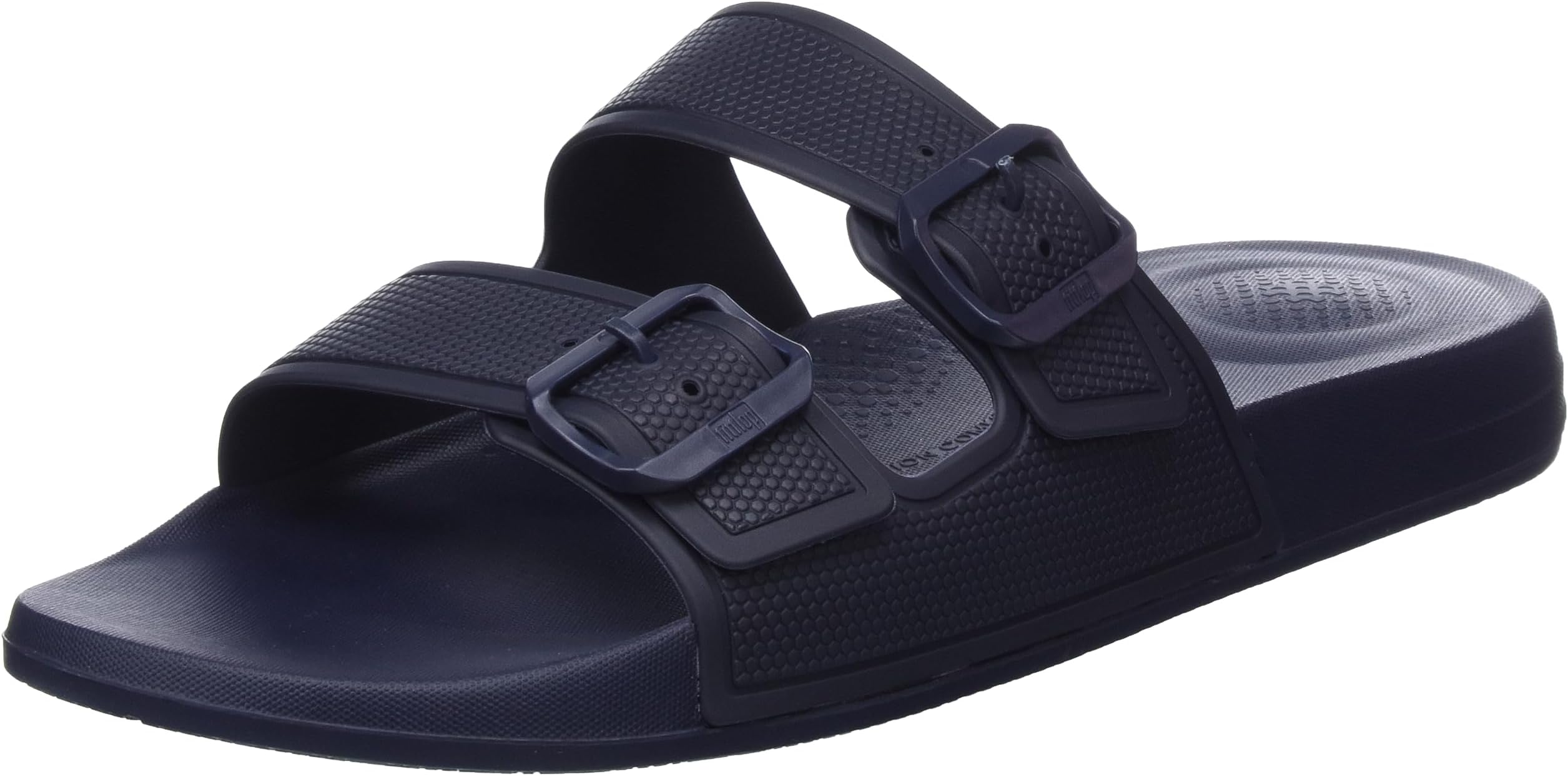 FitFlopMen's Iqushion Two Bar Adjustable Slide Sandal
