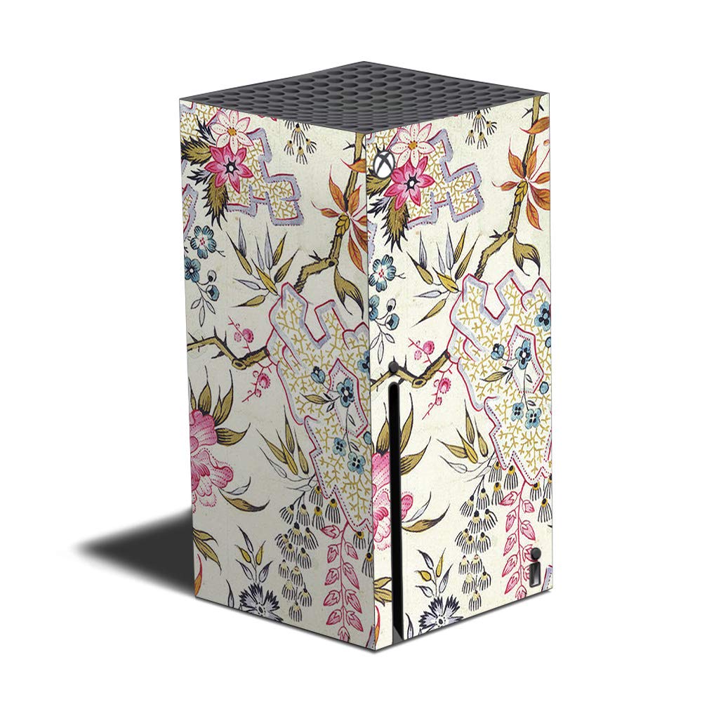 Mighty Skins Skin Compatible with Xbox Series X - Floral Design | Protective, Durable, and Unique Vinyl Decal wrap Cover | Easy to Apply and Change