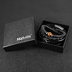 HZMAN Mix 5 Wrap Bracelets Men Women Hemp Cords Wood Beads Ethnic Tribal Bracelets Leather Wristbands