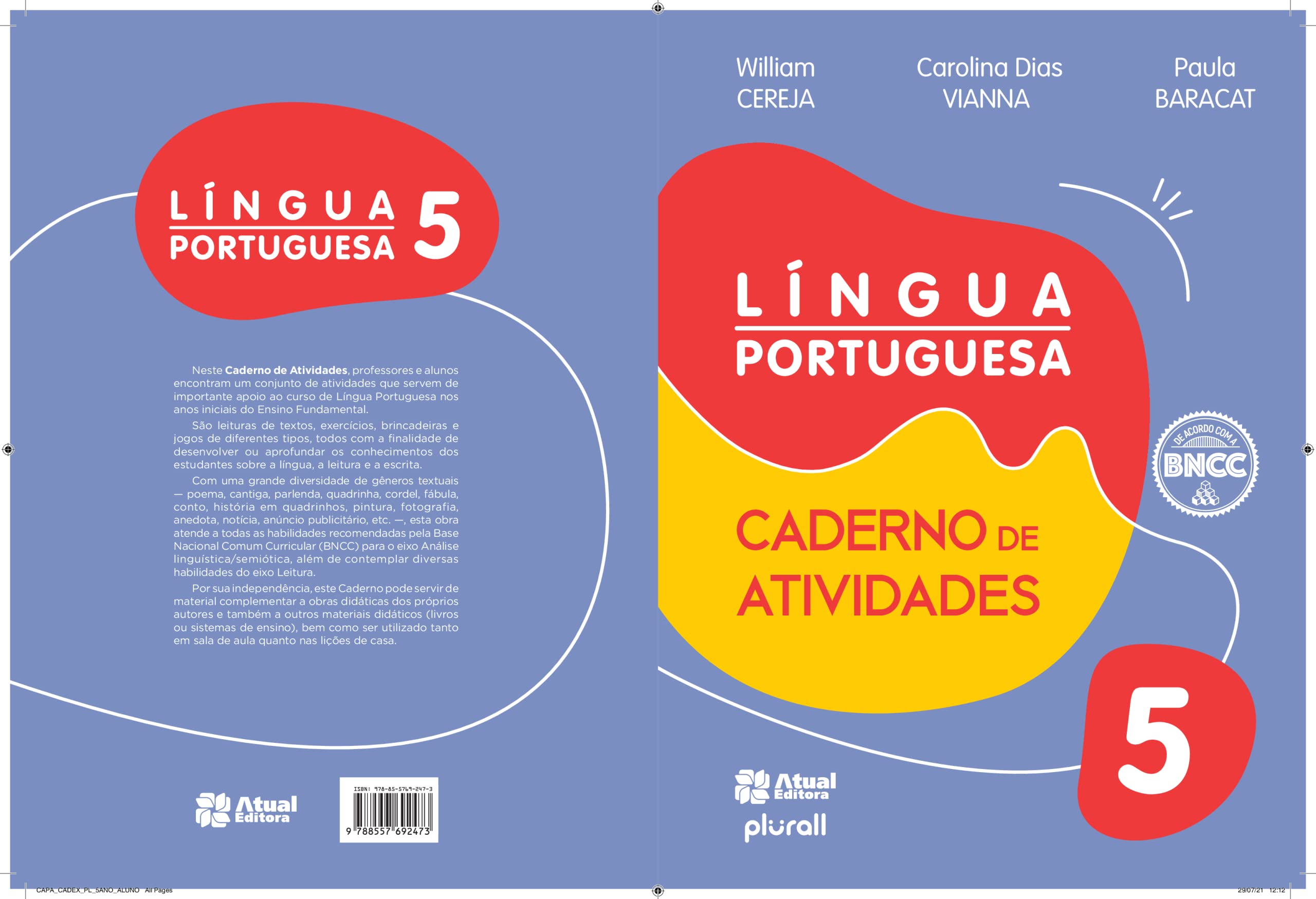 Snapklik.com : Caderno De Atividades Língua Portuguesa 5o Ano: Lançamento