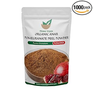 Mewar Impex Anar Chilka Powder |Pomegranate Peel Powder | Punica Granatum 250g For Face Pack, Hair Pack, Acne-Spot Treatment, Hair fall Treatment