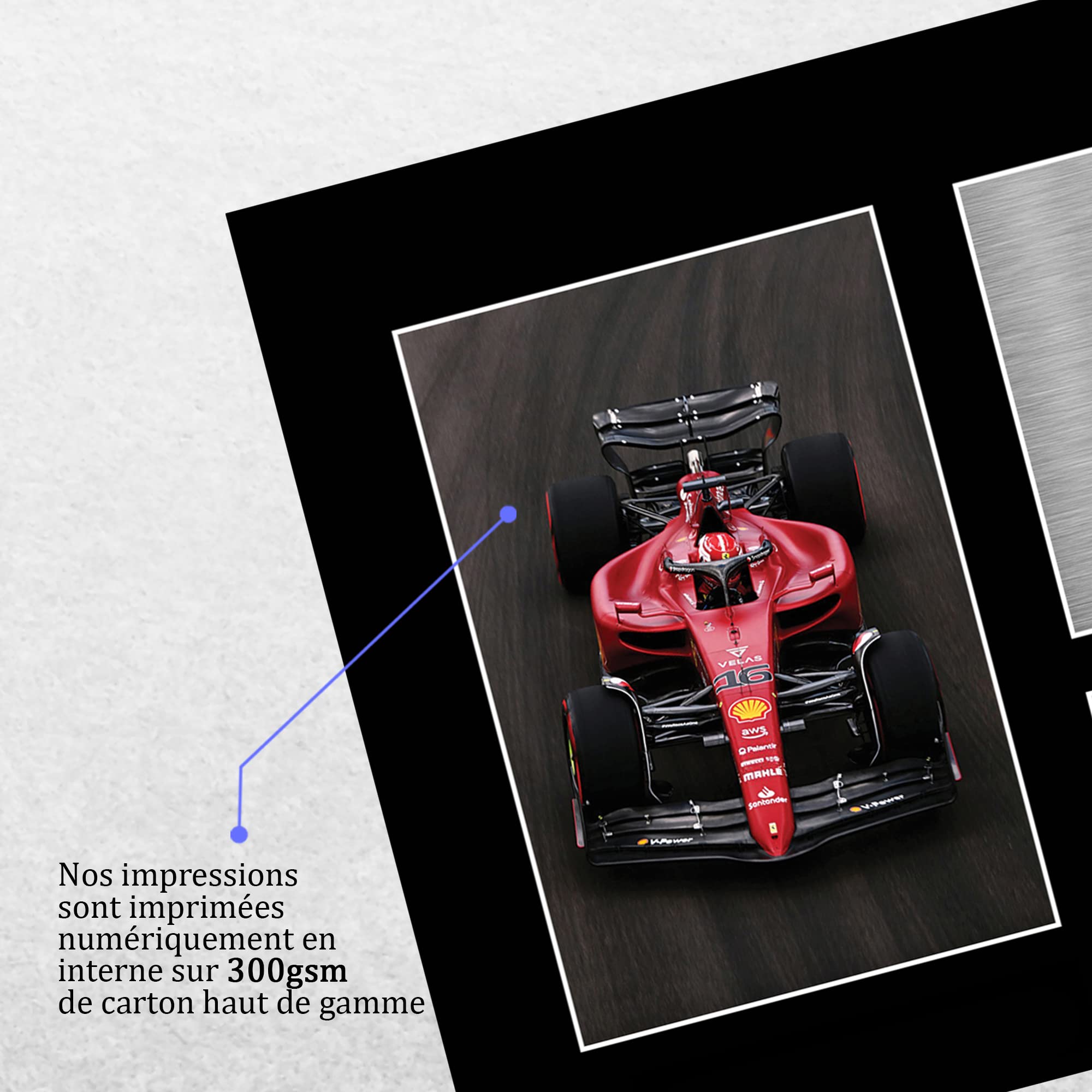 HWC Trading Lewis Hamilton Ferrari Cadeaux Imprimés Photo