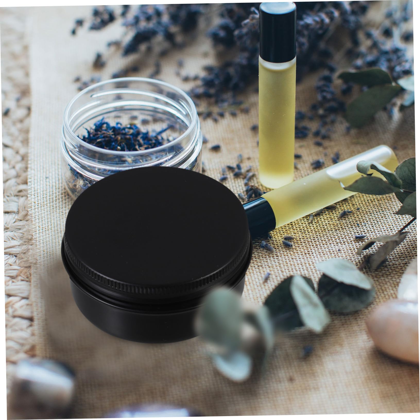 FRCOLOR 5 Set Diffusore di Oli Essenziali in Legno per Spazi Domestici e Ufficio Diffusore Fragranza Elegante per Soggiorno Bagno Studio e Yoga Essenziale per Profumo Naturale