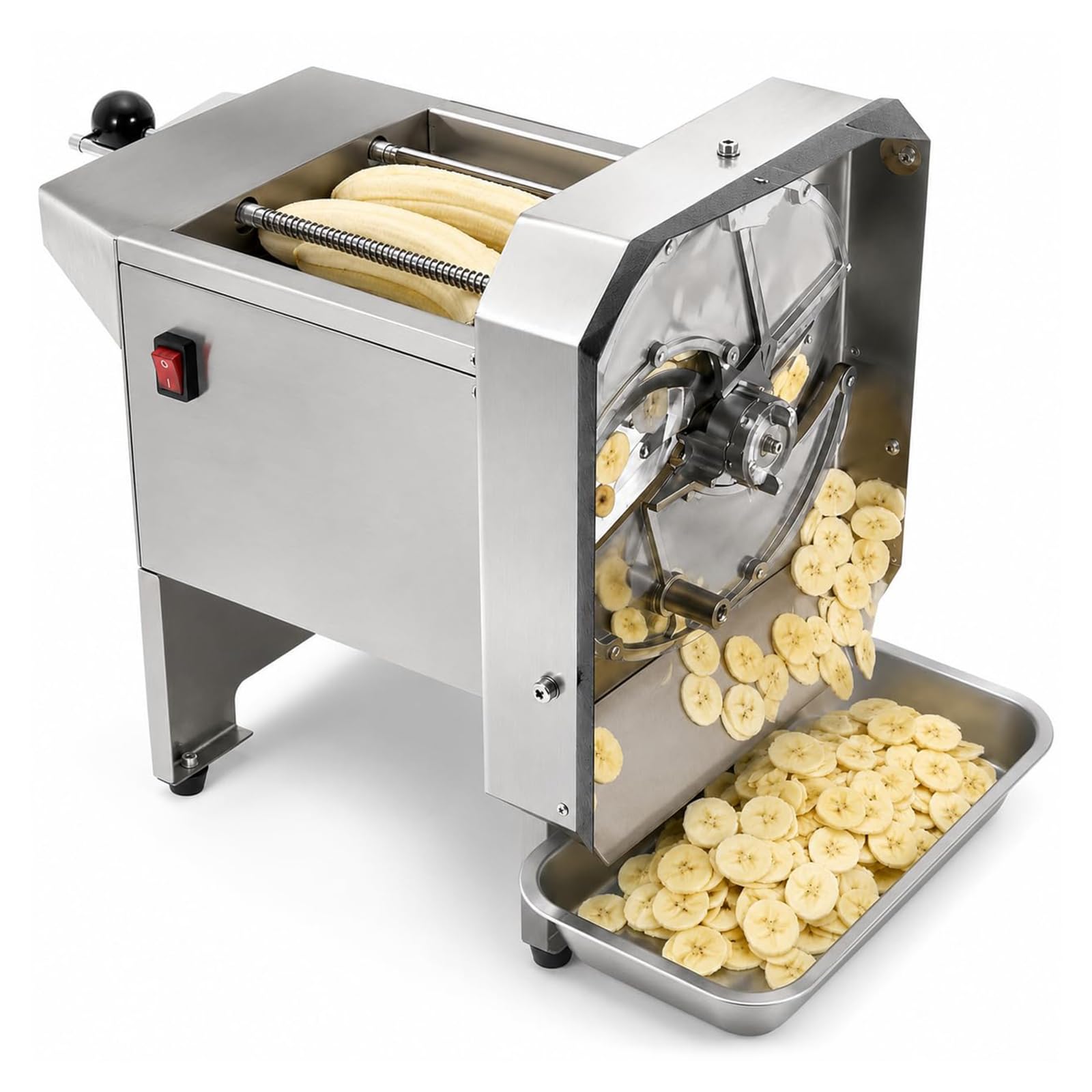 Affettatrice Elettrica per Banane, Tagliaverdure e Banane Professionale