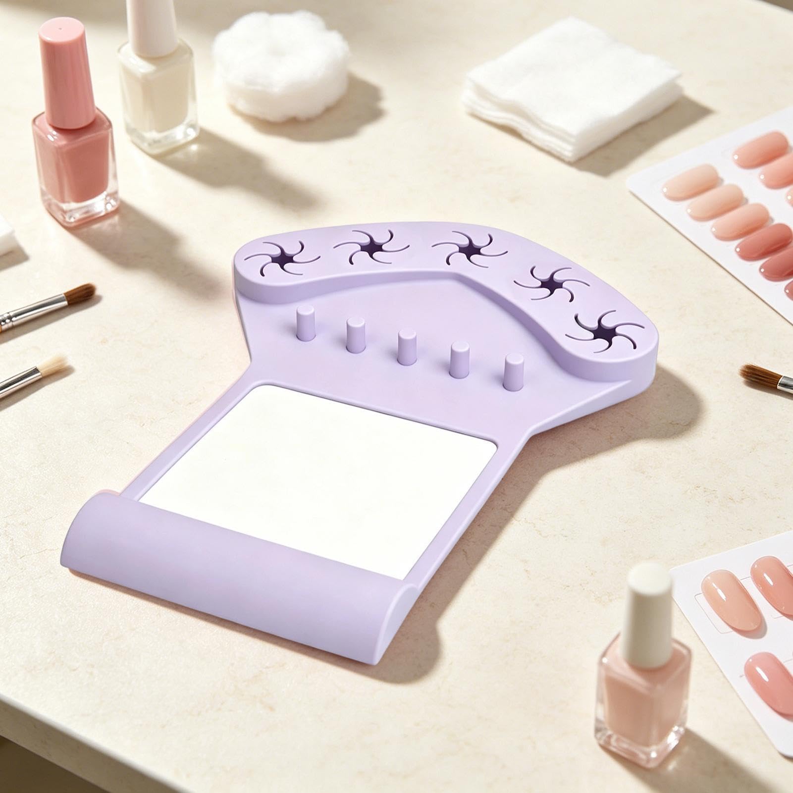 Podpórka pod rękę dla manicure i pedicure Silikonowy pojemnik do | Podpórka Do Malowania Paznokci Do dekoracji, ćwiczeń, akcesoriów, pedicure, salonu, domu, stołu, sztuki i