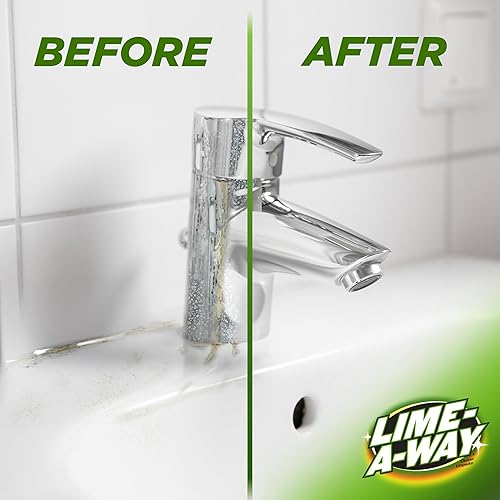 Miniatura 24 de Lime-A-Way - Limpiador de baño, 132 onzas líquidas (6 Botellas x 22 onzas), elimina cal, calcio, óxido