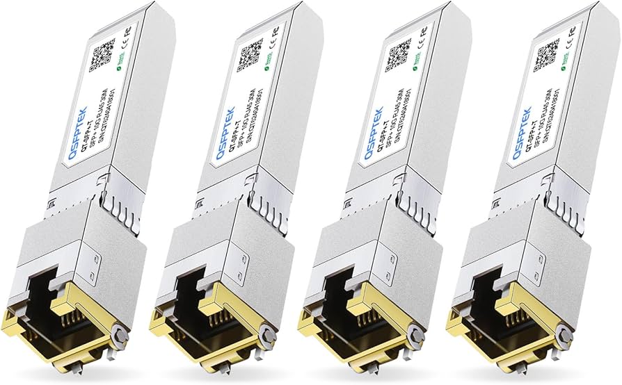 Amazon.com: 4Pack SFP+ to RJ45 10Gb,10GBASE-T Copper Module Mini