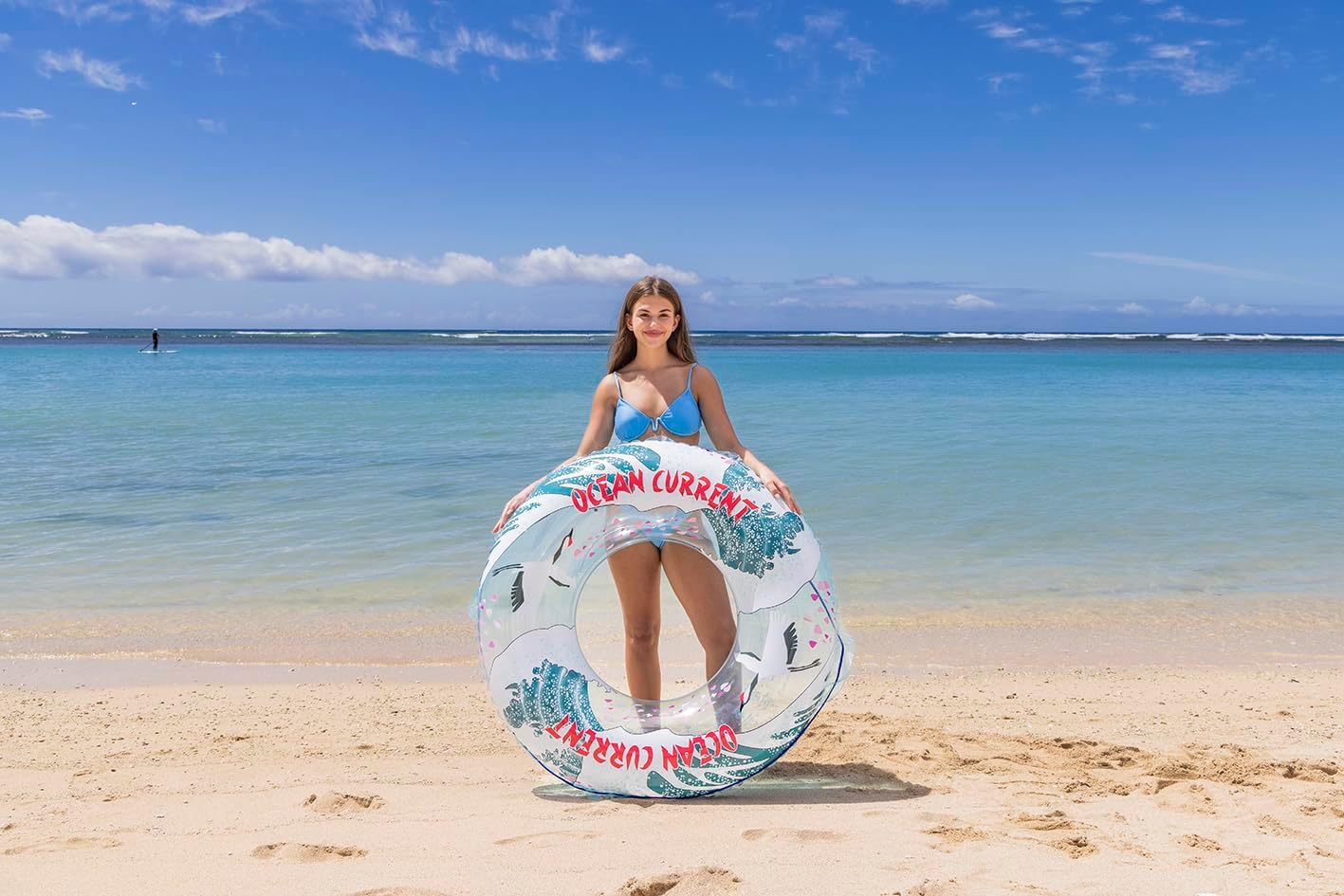 Igarashi RLC-126V 47.2 inches (120 cm) Float Ring Japan Wave Ukiwa with Rope
