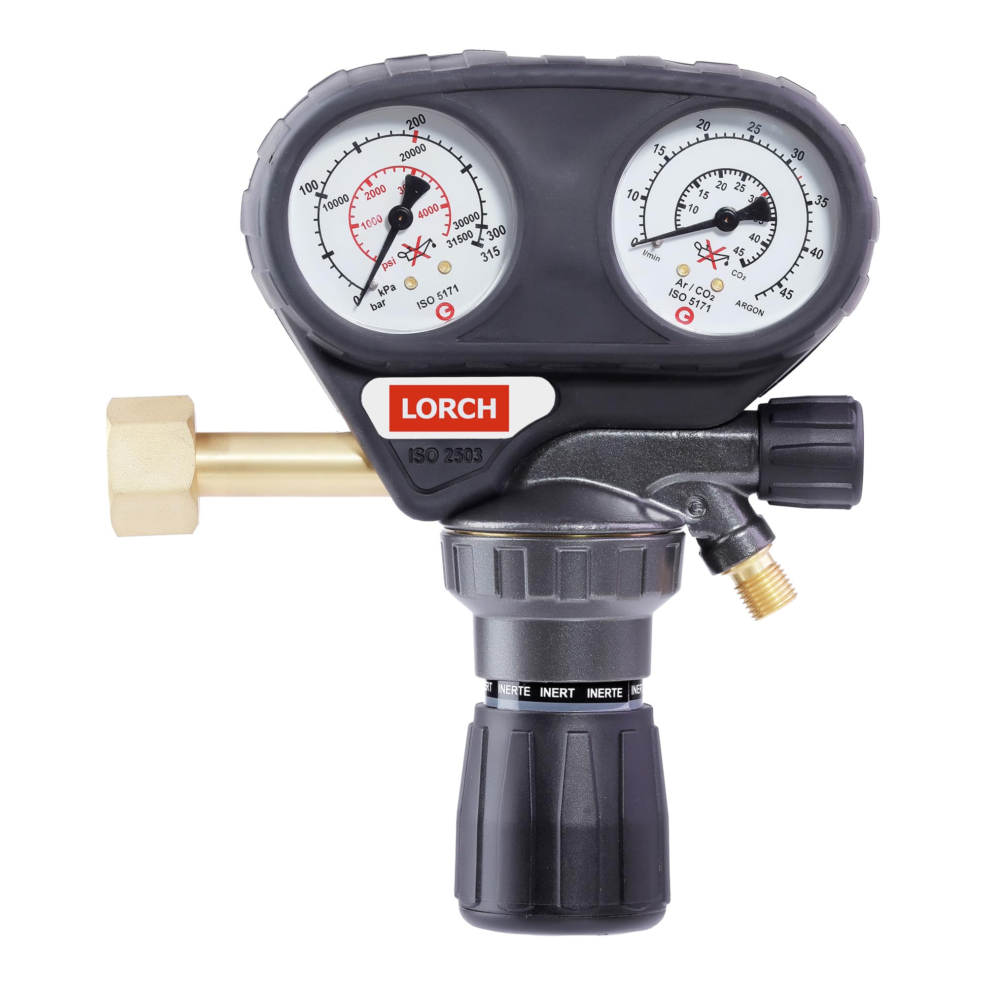 Réducteur de pression Lorch Pro stabilisateur de débit Ar/CO2 de soudage