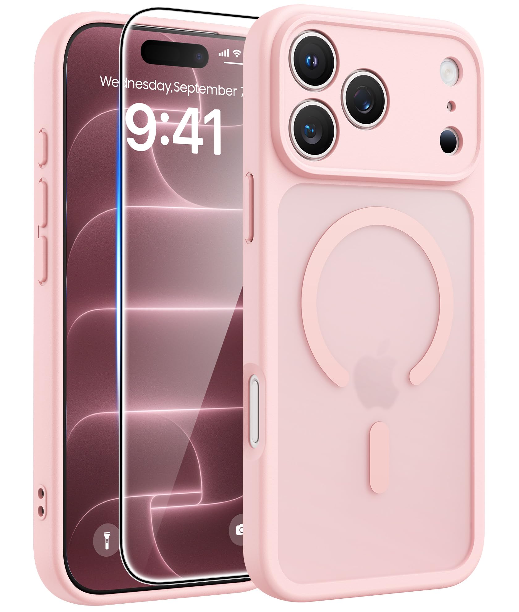 FNTCASE for iPhone 18 Pro Case / iPhone 17 Pro Case, Fit for Magsafe