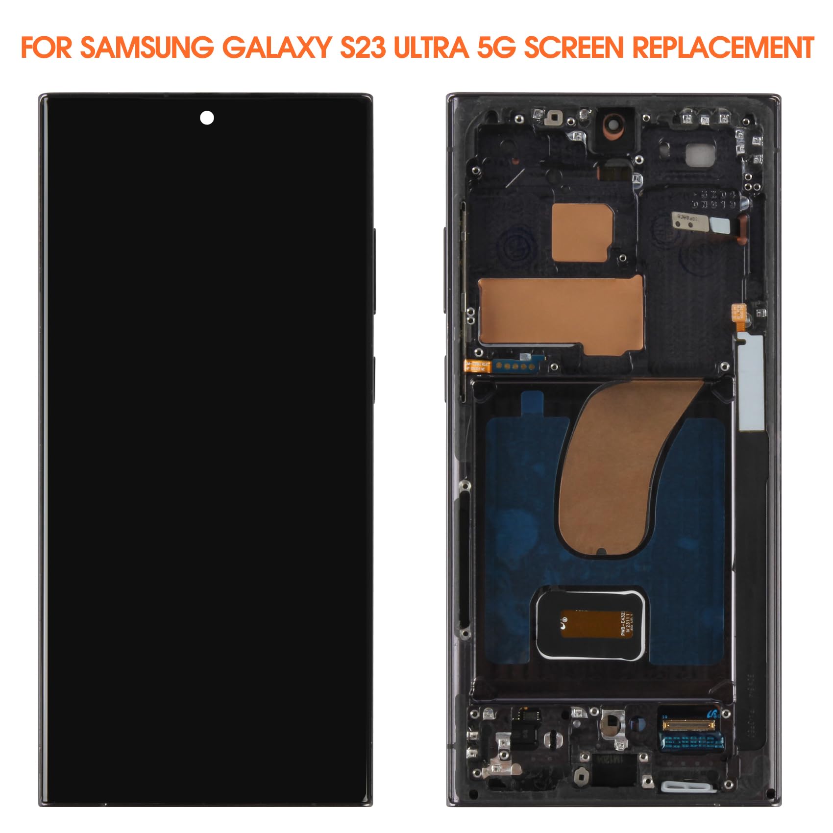 Amazon.com: OLED para Samsung S23 Ultra pantalla de repuesto para