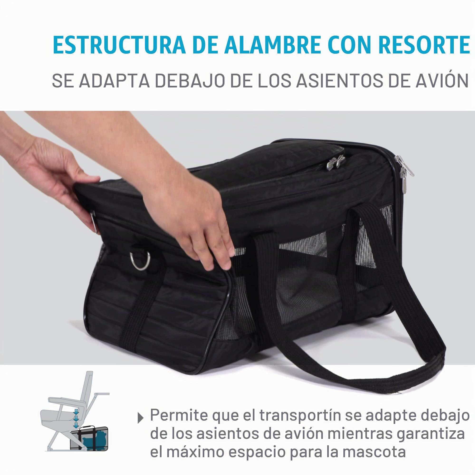 Sherpa Original Deluxe Bolsa de Viaje, pequeña, Color Negro