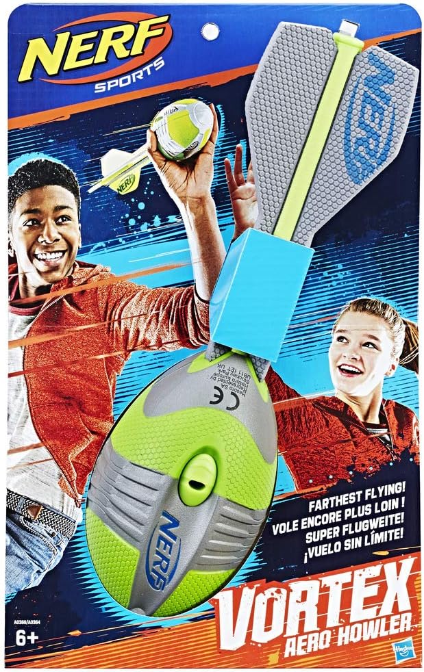NERF A0364EU70 Sports Aero Howler Football Assorted Color