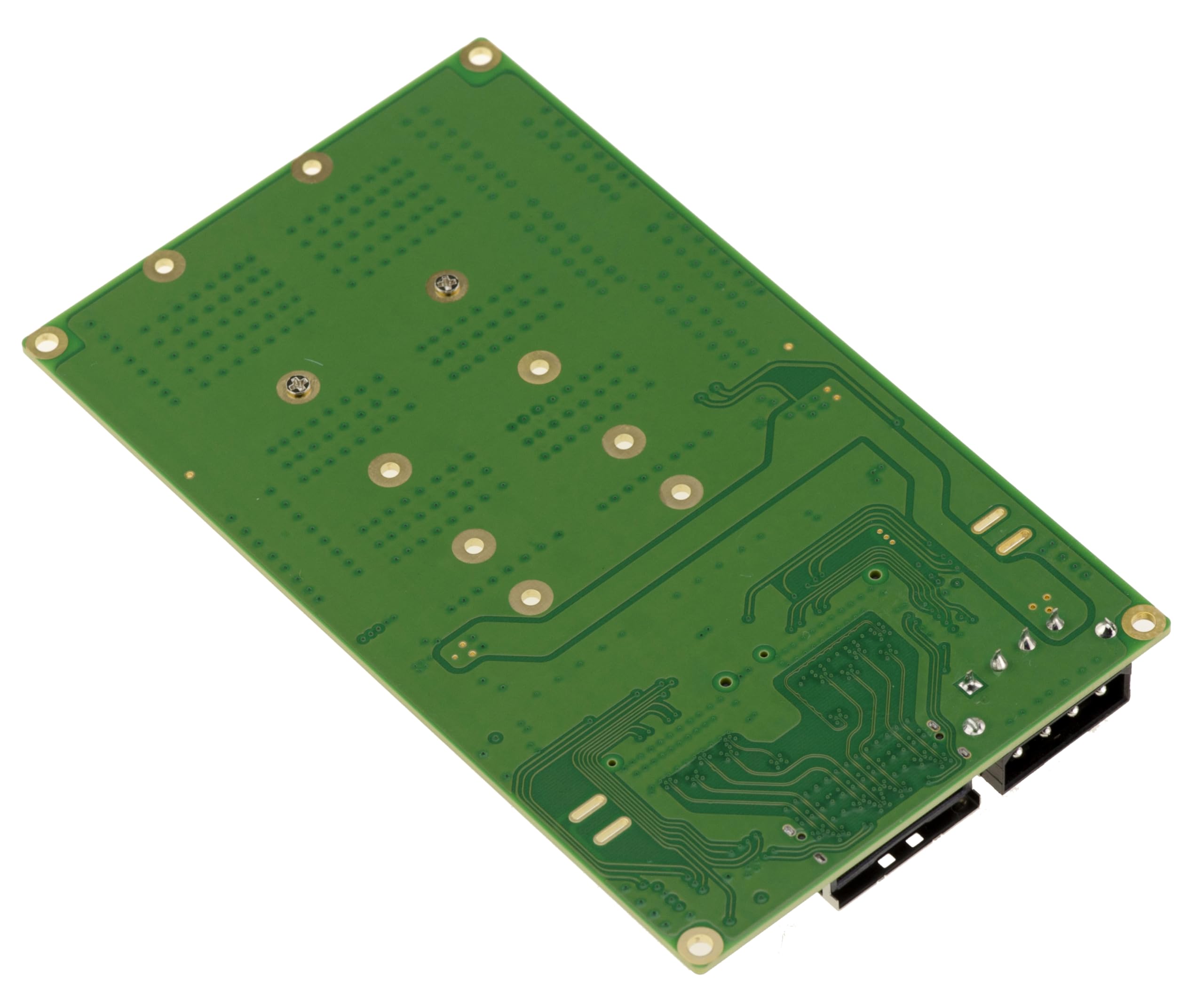KALEA-INFORMATIQUE Adapter Gen 5.0 do 2 dysków SSD M2 PCIe NVMe M Key do MCIO 8i – przepustowość 32 GB