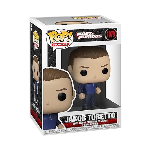 Funko Pop! Movies: F9: The Fast Saga - Jakob Toretto Collectible Vinyl Figure Multicolor ,3.75 Inches