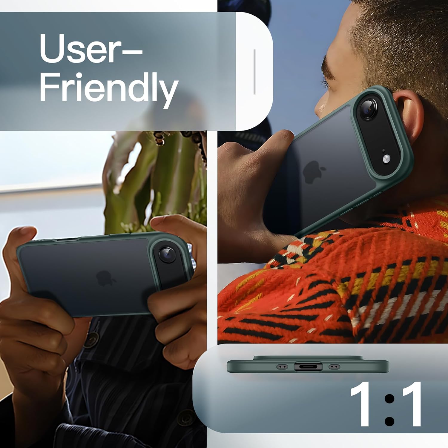 الأفضل - جيتك حافظة غير لامعة لهاتف ايفون اير، حماية من السقوط... - view 7