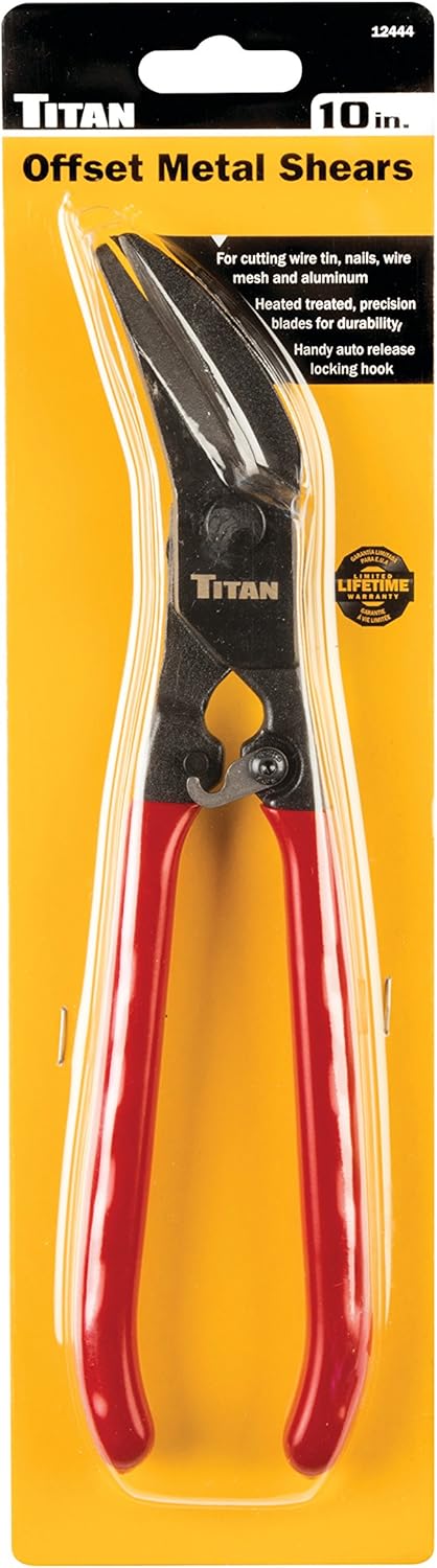Titan 12444 10" Offset Metal Shears