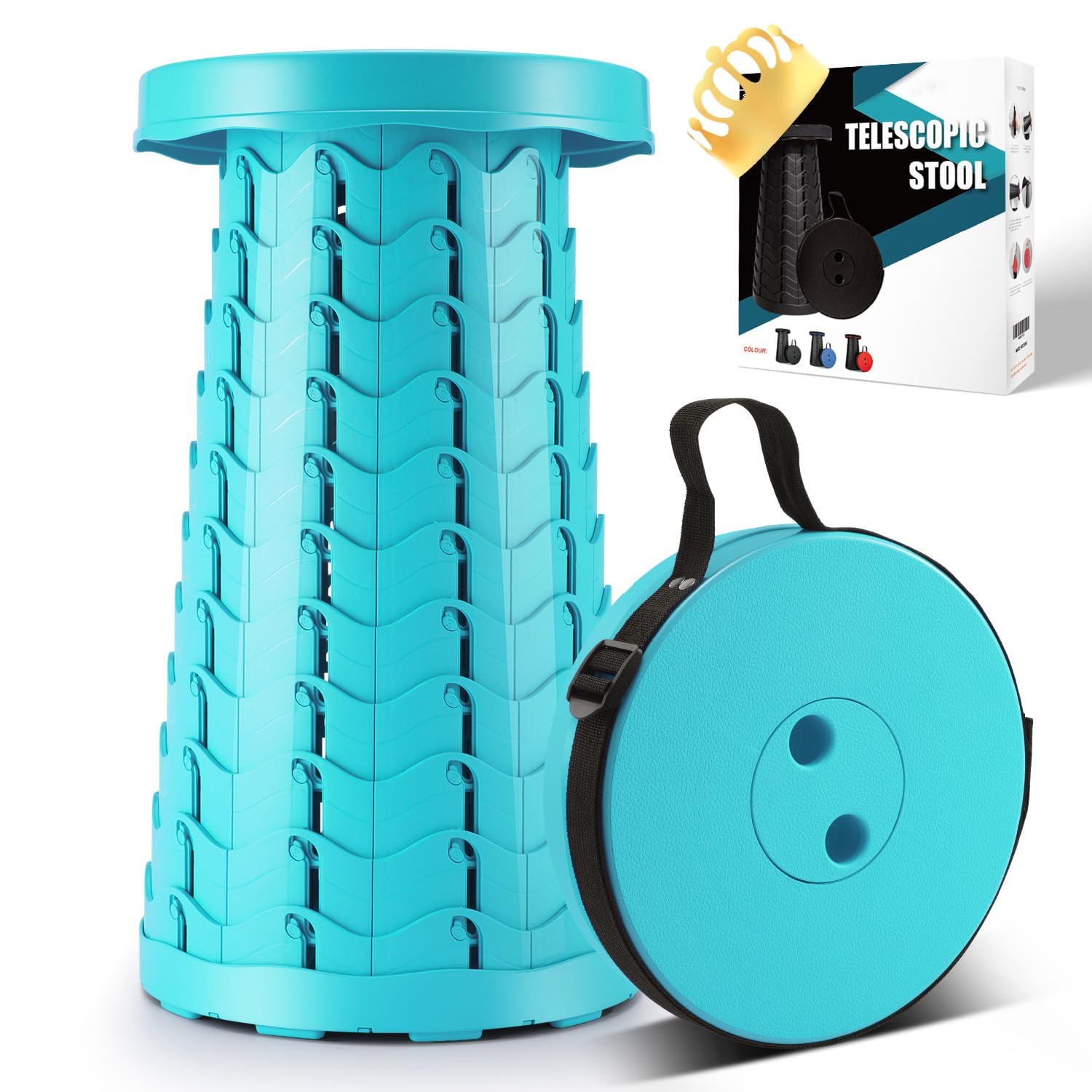 Tabouret Pliant Portable, Tabouret De Camping Tabouret Télescopique