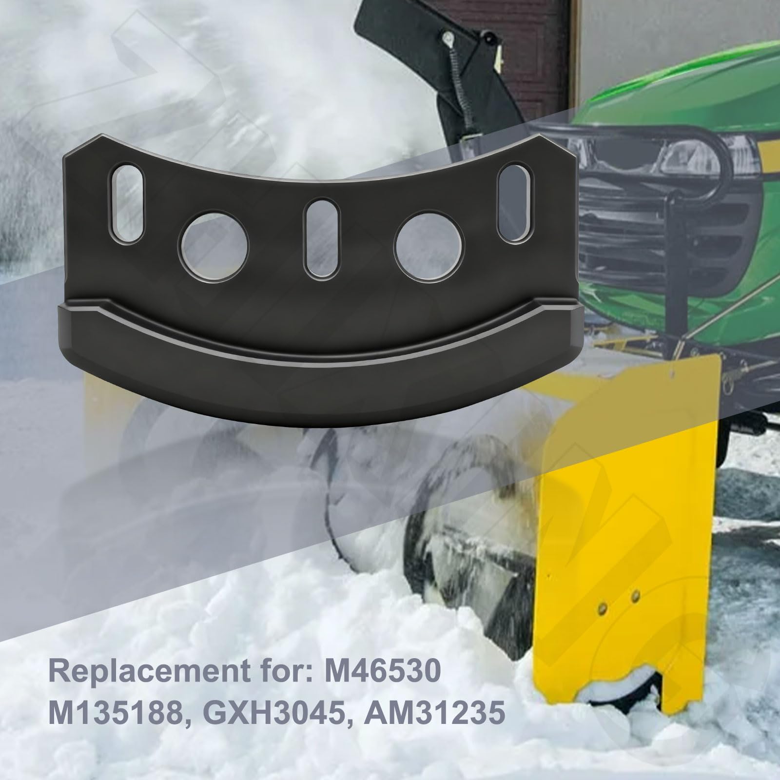 Amazon.com: SnowBear 2-Pack M135188 Composite Skid Shoe for J-OHN