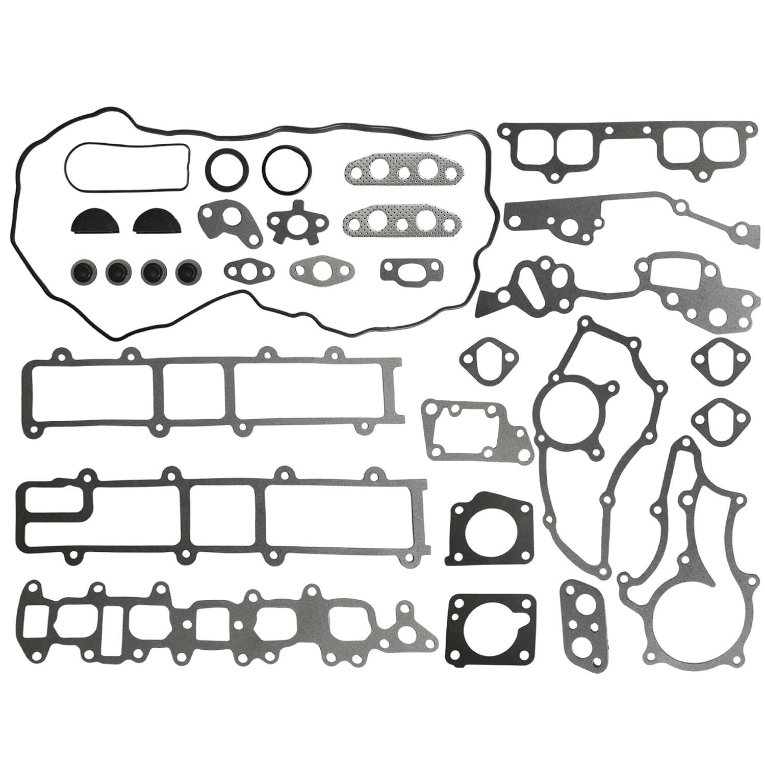22R, 22RE, 22REC Engine Overhaul Rebuild Kit Conncting Rods & Bearing Piston Valve Set Timing Chain Kit Head Gasket Set Fit for Toyota 4RUNNER Pickup CELICA 2366CC L4 SOHC 2.4L,1985-1995