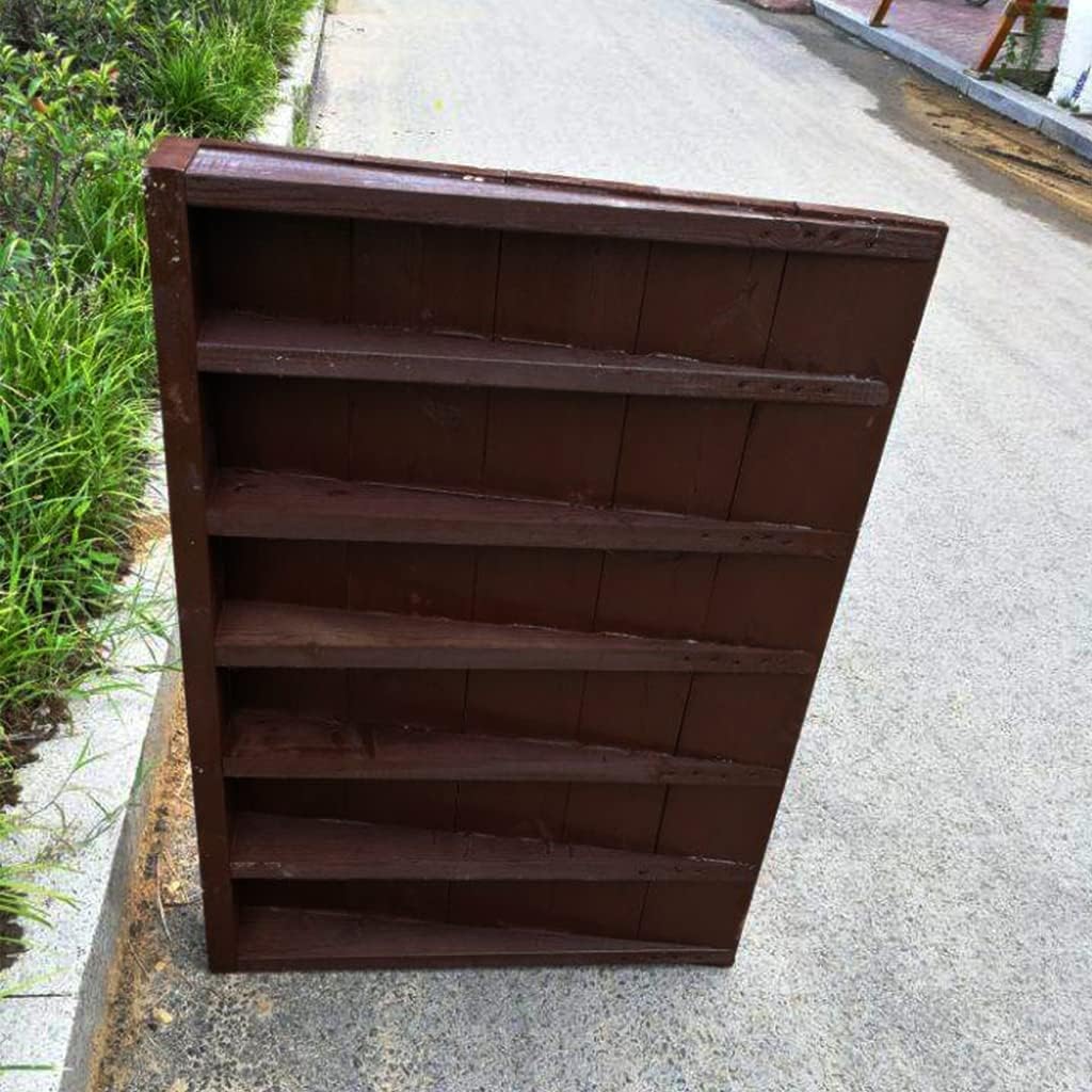 Solidna Antypoślizgowa Rampa Progowa Z Litego Drewna Do Drzwi Wejściowych | Schody Dla Wózków Inwalidzkich(60x70x20cm)