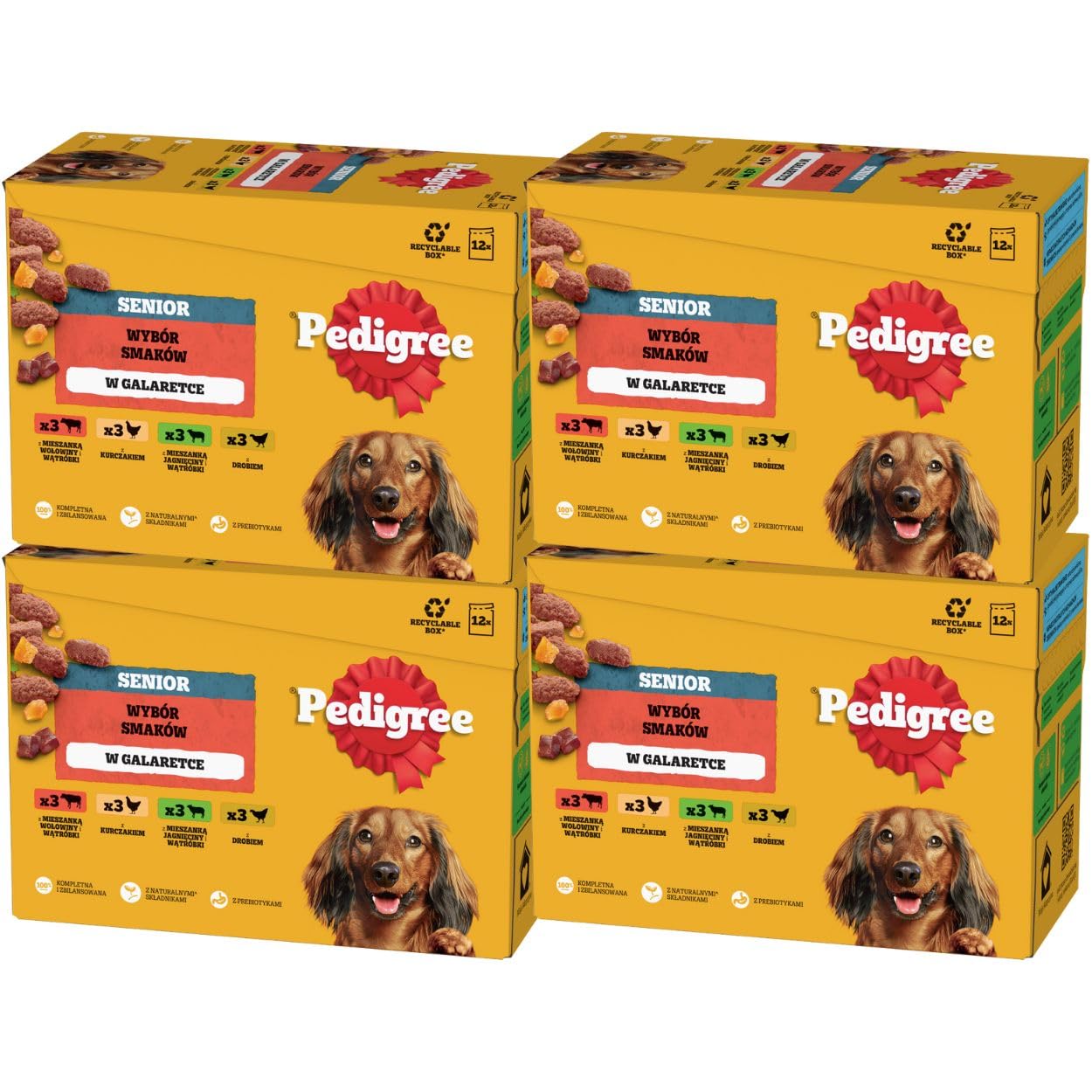 Pedigree DOGCARE - Bolsa de Comida para Perros (84 x 100 g)
