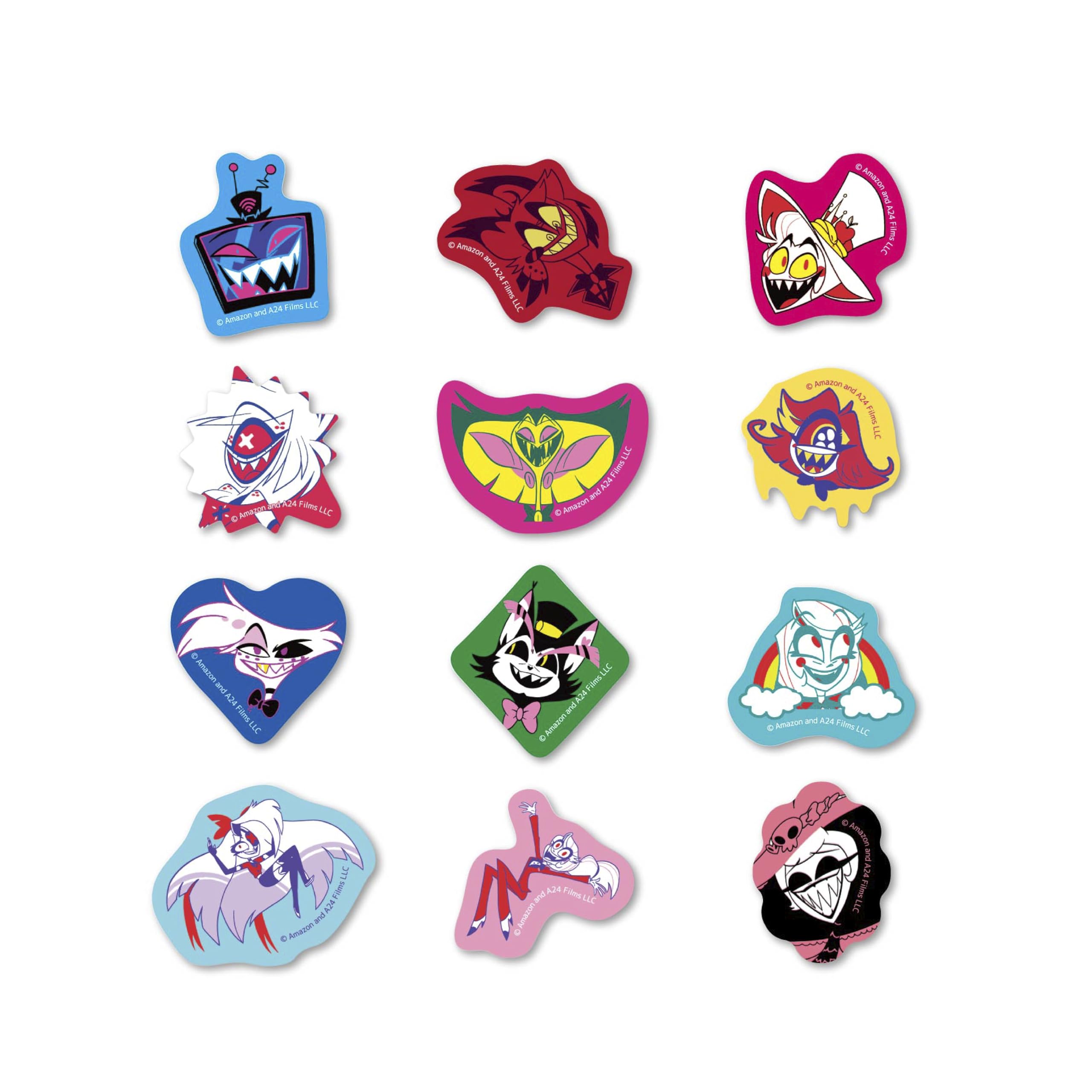 Amazon.co.jp: HAZBIN HOTEL フレークシール（Smile） : 文房具