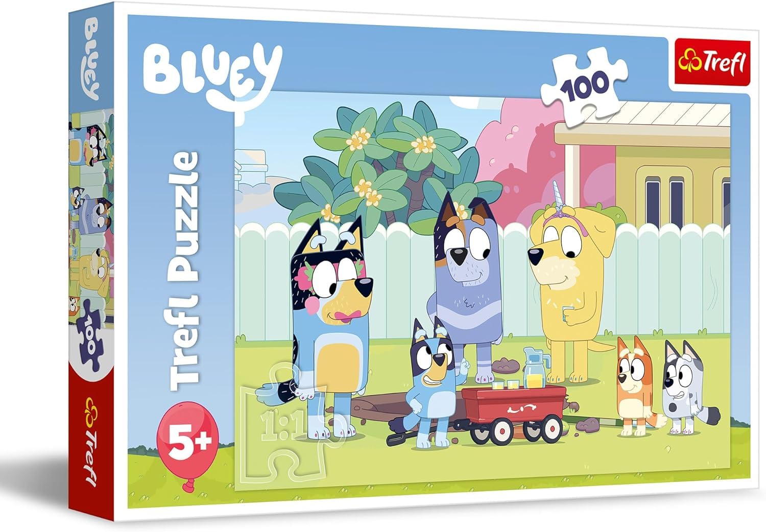 TREFL 100 el. Wesoły świat Bluey [PUZZLE]