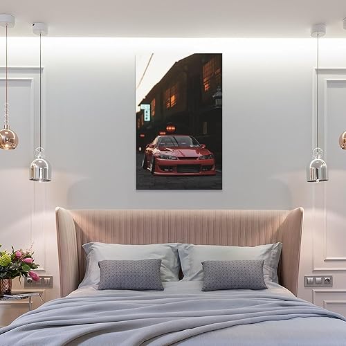 Miniatura 8 de Stance - Póster de arte para pared, diseño de cultura japonesa, JDM, rojo, S15, pósteres e impresiones, pintura colgante para dormitorio, aula,
