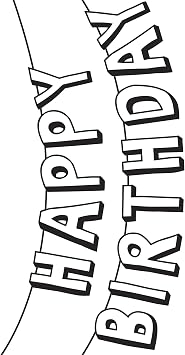 Darice Happy Birthday, 4.25 x 5.75 inches Embossing Folder, Clear