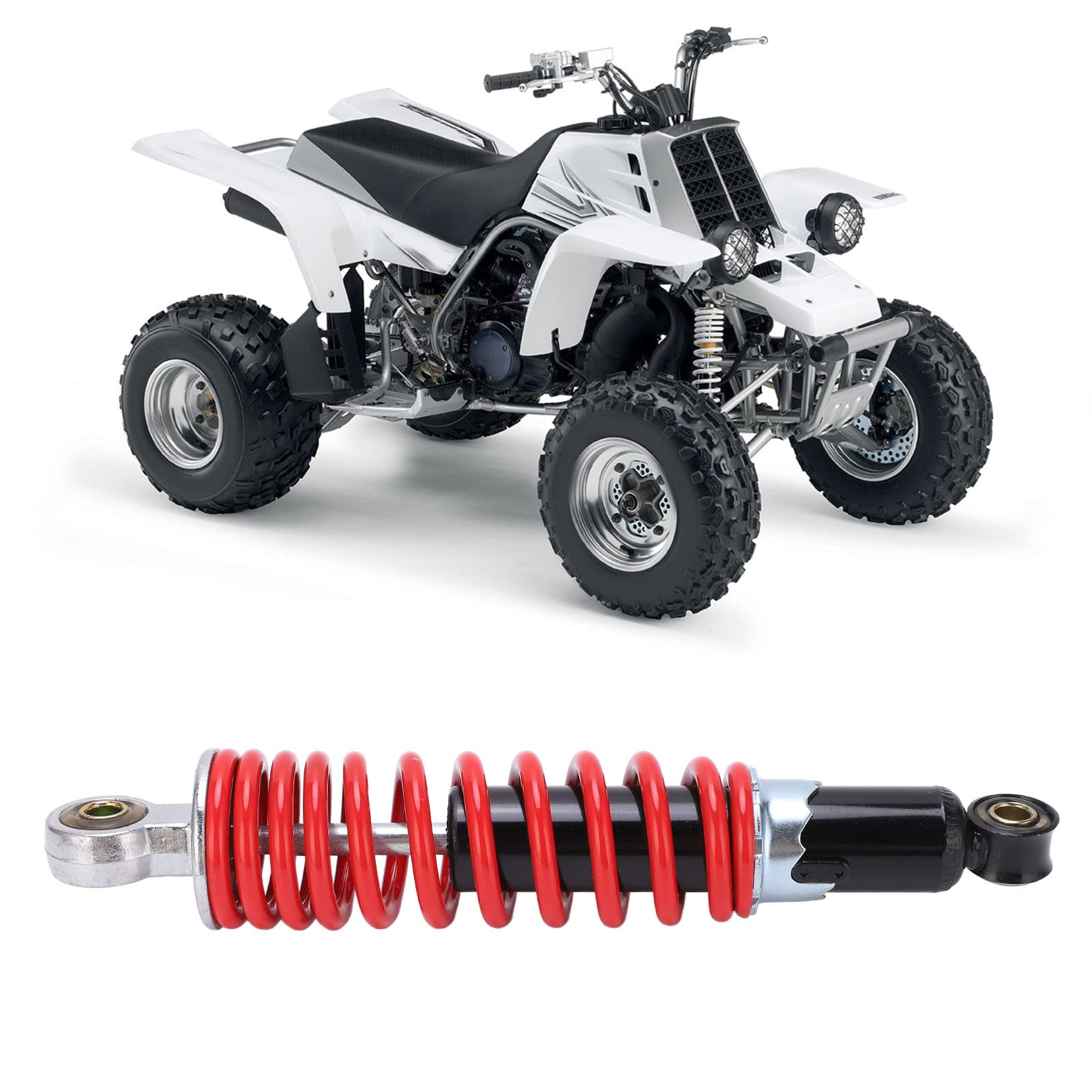Amortiguador Trasero para Motocicleta, 270 mm, 5 Velocidades, Universal Ajustable para Atv, Kart, 50c, 125c, 150c