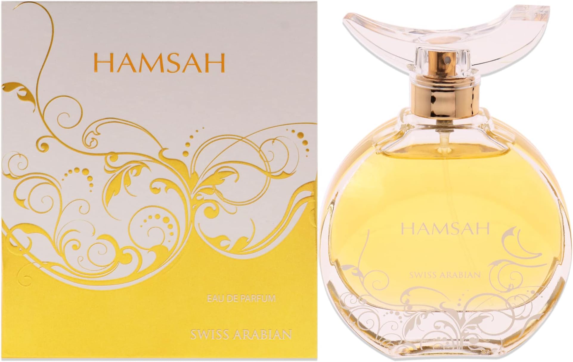 Hamsah - Luxury Products From Dubai - Long Lasting, Addictive Personal EDP Spray Fragrance - Seductive Signature Aroma - 2.7 Oz