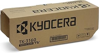 Kyocera TK-3160K Toner Black, Original Premium Cartdrige 1T02T90NL0. Compatible ECOSYS P3045dn, M3145dn