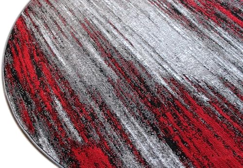 Miniatura 8 de Masada Rugs - Alfombra moderna contemporánea color grisnegro