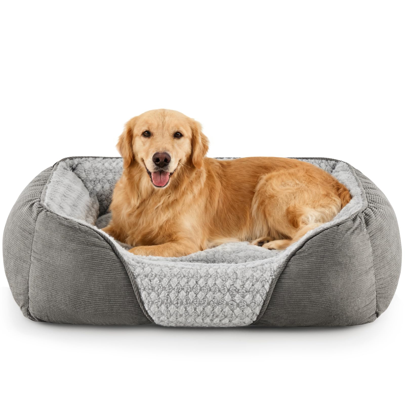 Heymamba Extra Large Dog Bed Washable, XL Dogs Bed with Cotton, 89x65x23cm — image 1