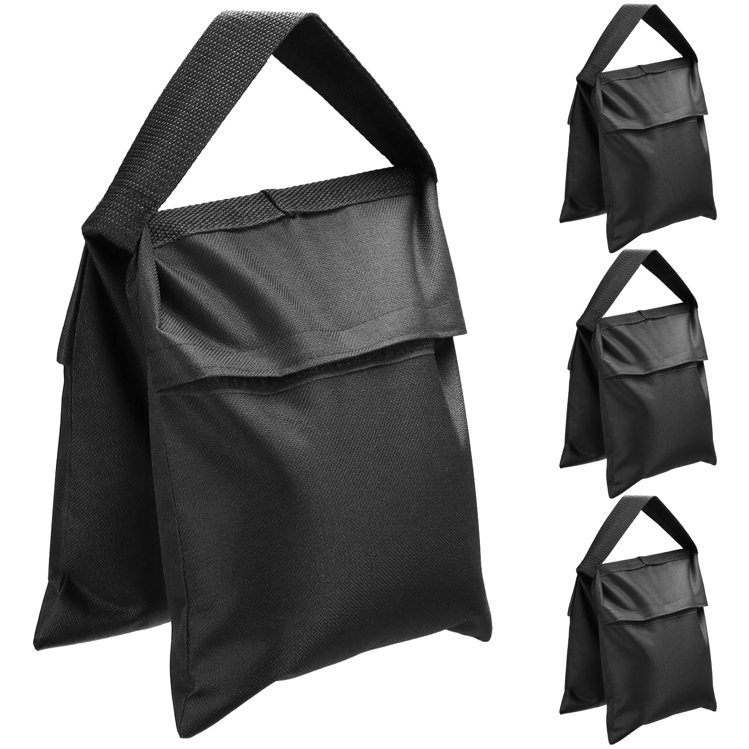 QWORK® 4 Stück Nylon Sandsäcke für Fotostativ, Perfekt für Fotografie & GegenGewichte