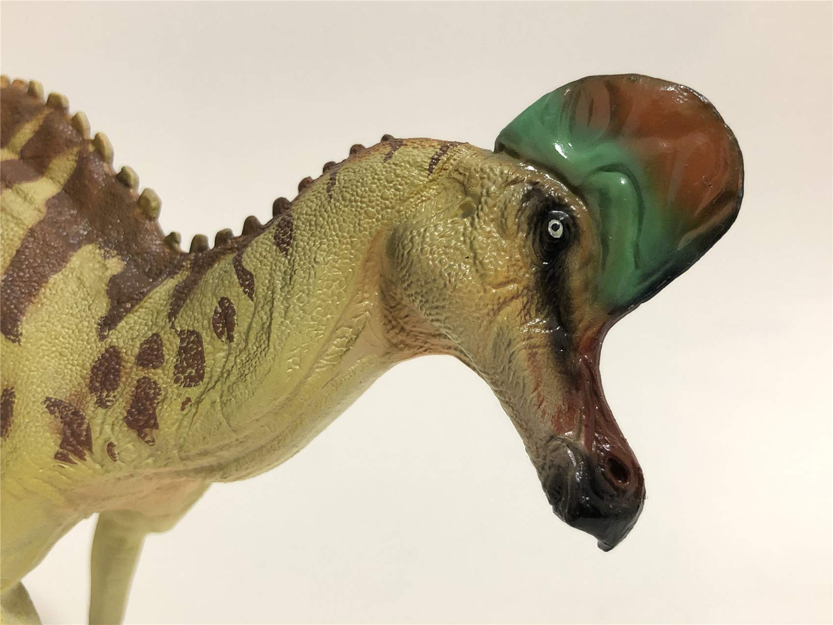 AMITD Corythosaurus Figure Realistic Hadrosauridae Dinosaur PVC Animal Model Decoration Gift