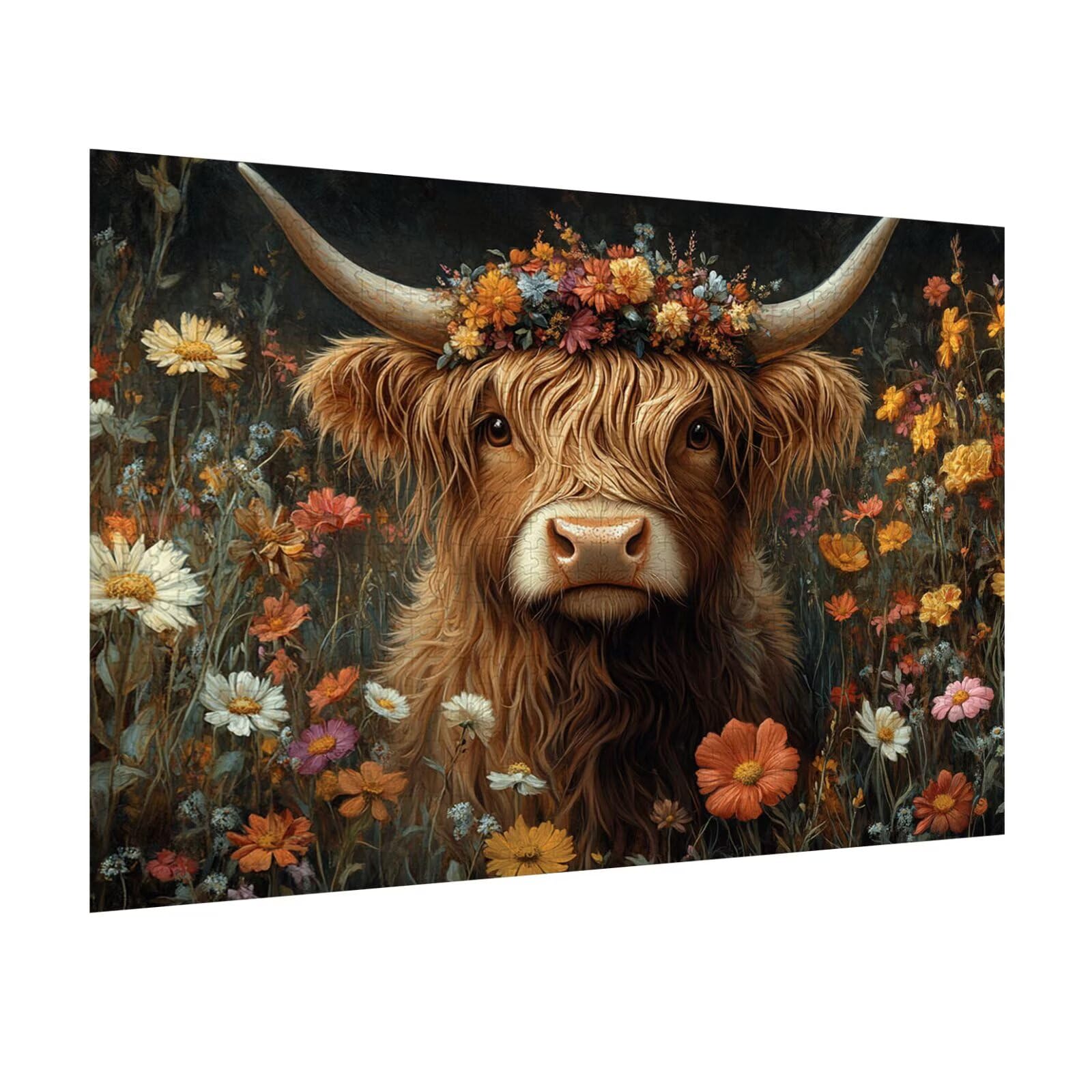 Puzzle 5000 Piezas Flor Puzzle de Madera Desafiante, n-312
