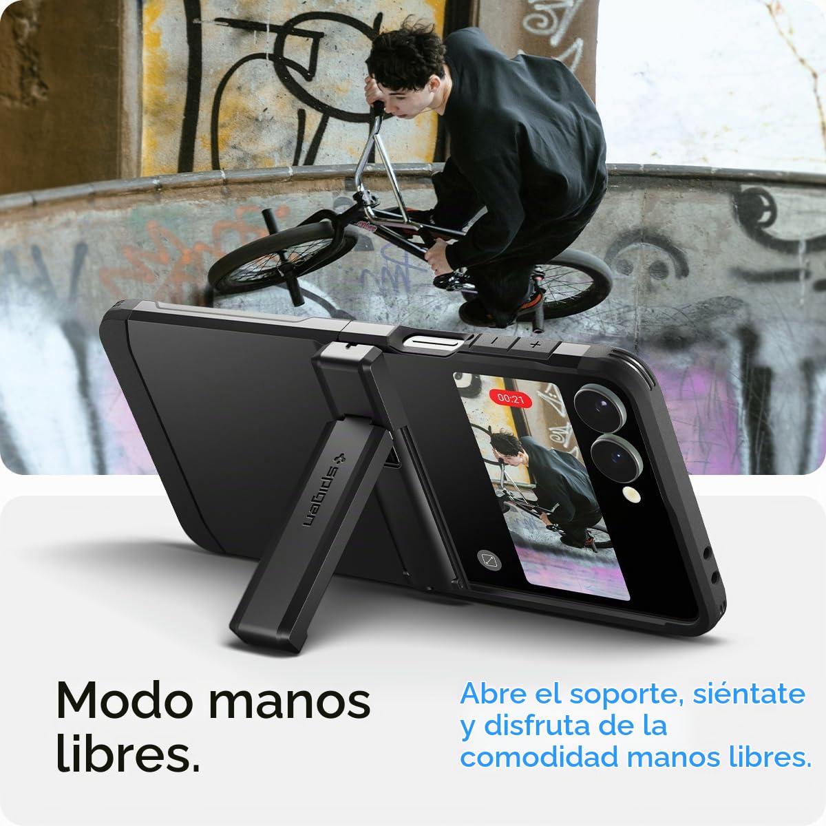 Spigen Funda Tough Armor Pro MagFit para Samsung Samsung Galaxy Z Flip 7