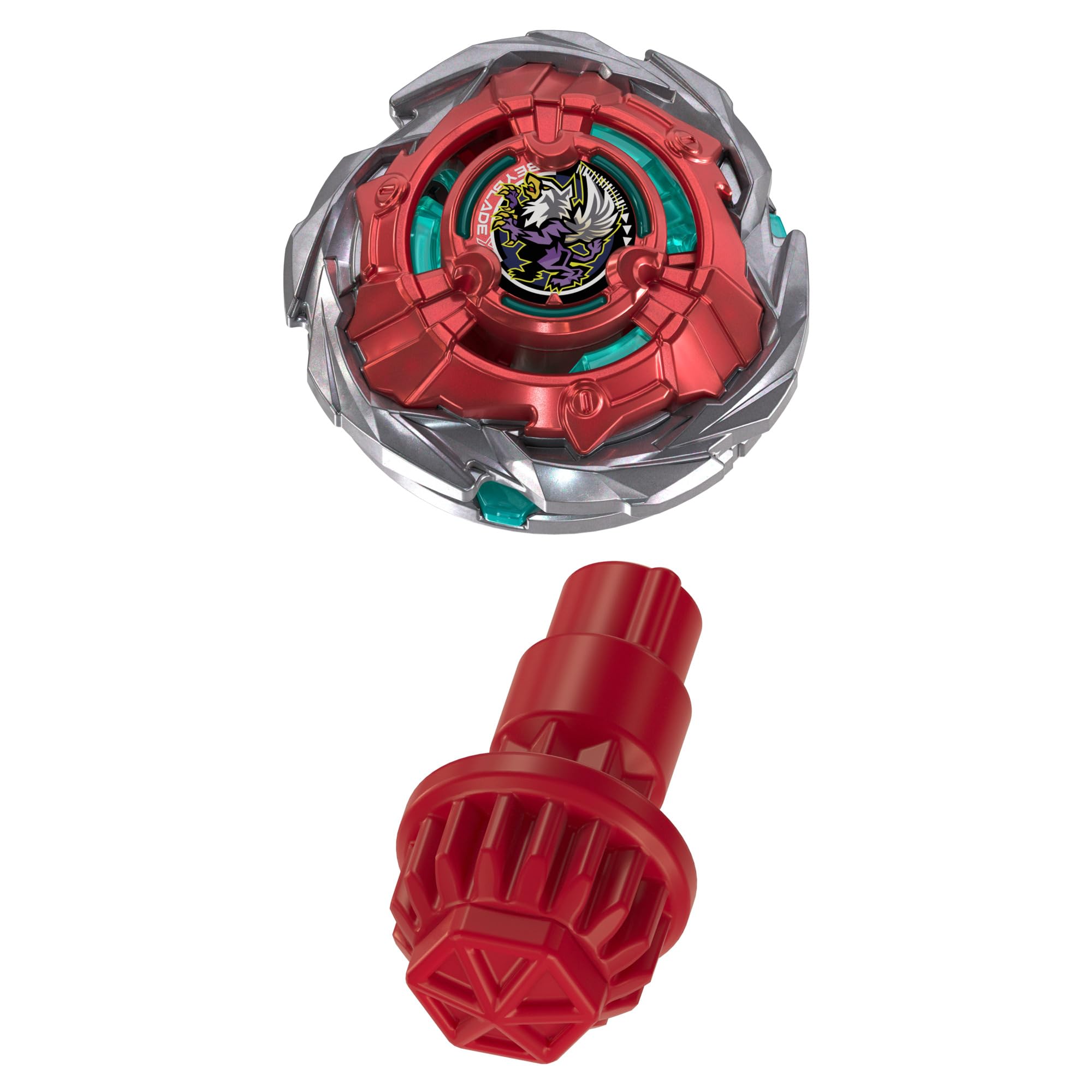Beyblade X Rocket Griffon H UX Infinity zestaw startowy z wyważonym bączkiem bey i wyrzutnią Takara Tomy, bączki, od 8 lat