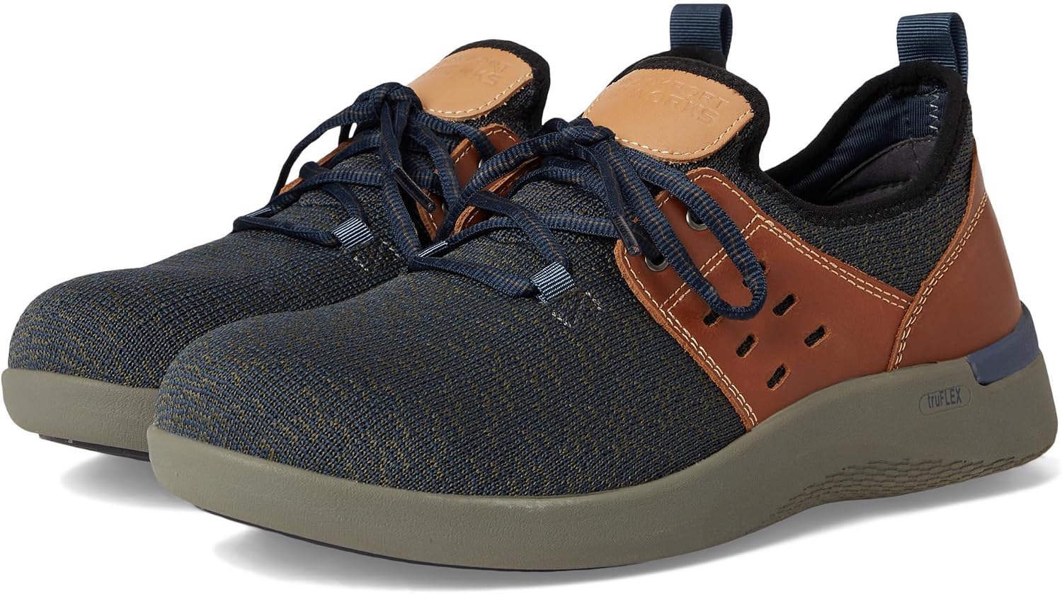 Rockport mens Truflex Composite Toe Eh Two Eye Tie Work Shoe