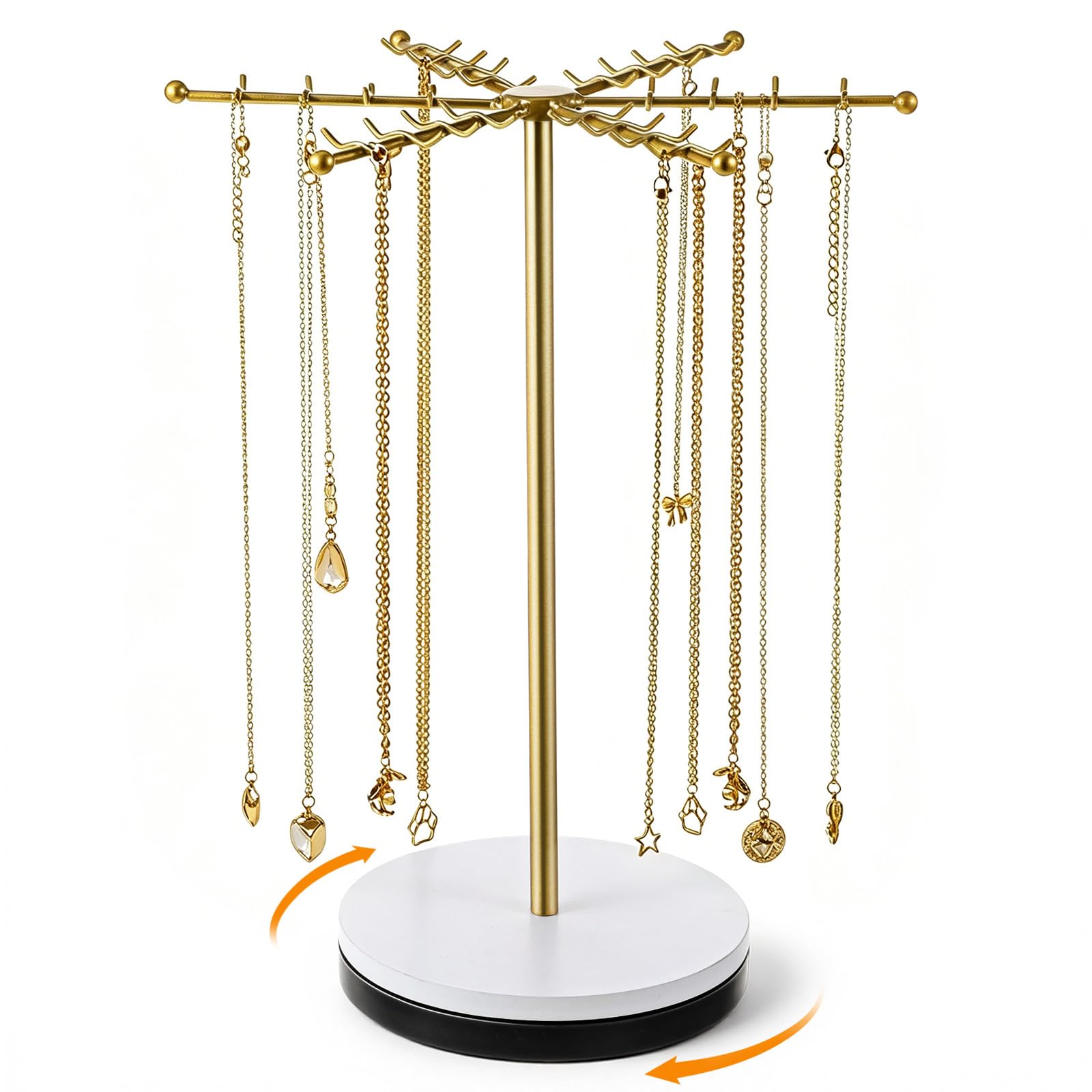 Photo 1 of Lyksgir Rotating Jewelry Organizer Tree