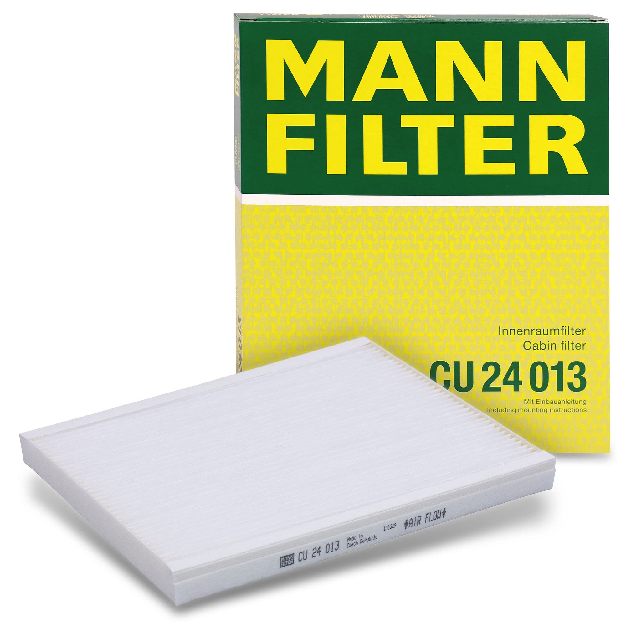MANN-FILTER CUK 2317 Filtro De Habitáculo Con Carbón Activado - Alta Protección Antipolen Y Olores