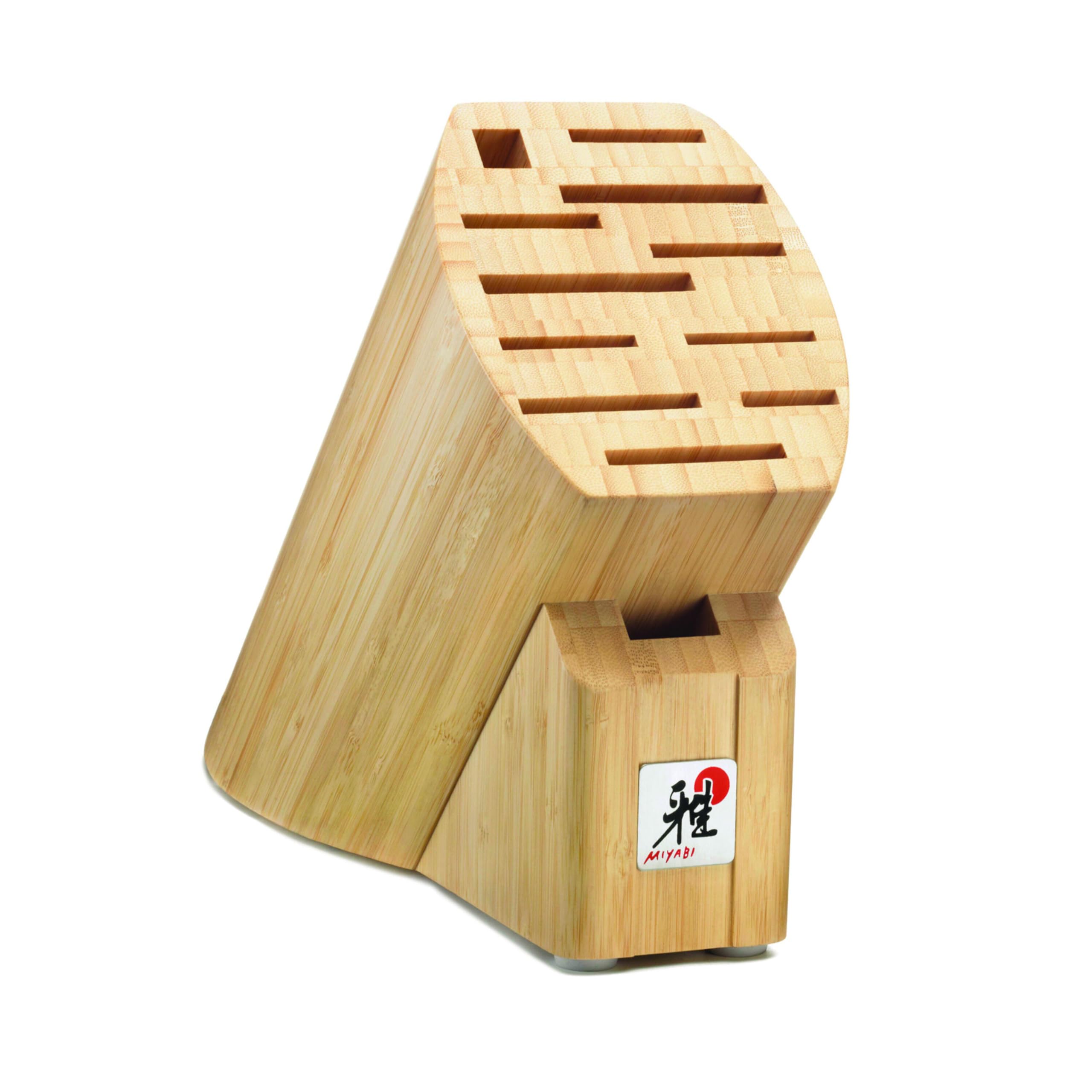 Amazon.com: Miyabi 12-slot Bamboo Knife Block: Home & Kitchen