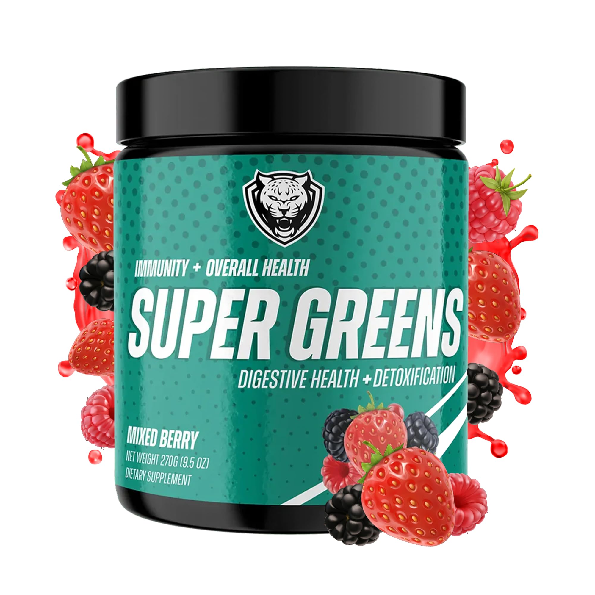 6AM RunSuper Greens Powder | Superfood Powder | Dietary Supplement | Vegetable Powder | Powder Drink Mix | Nutrient Dense Powder | Plant Based | Organic Greens Powder