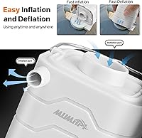 Vista 5 de Portable-Electric-Mini-Air-Pump for Inflatables, Swimming Rings, Sleeping Pads, Vacuum Bags, Mattress, Camping Fire & Outsides Lightinge