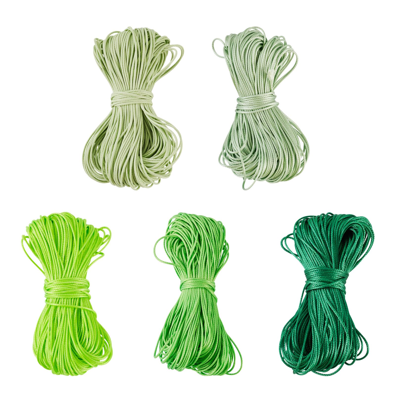 109 Yards 0.5mm Korean Waxed Polyester Cord Wax Bracelet Cord Braiding Waxed String Beading String Threads for DIY Friendship Bracelet Necklace Jewelry Making
